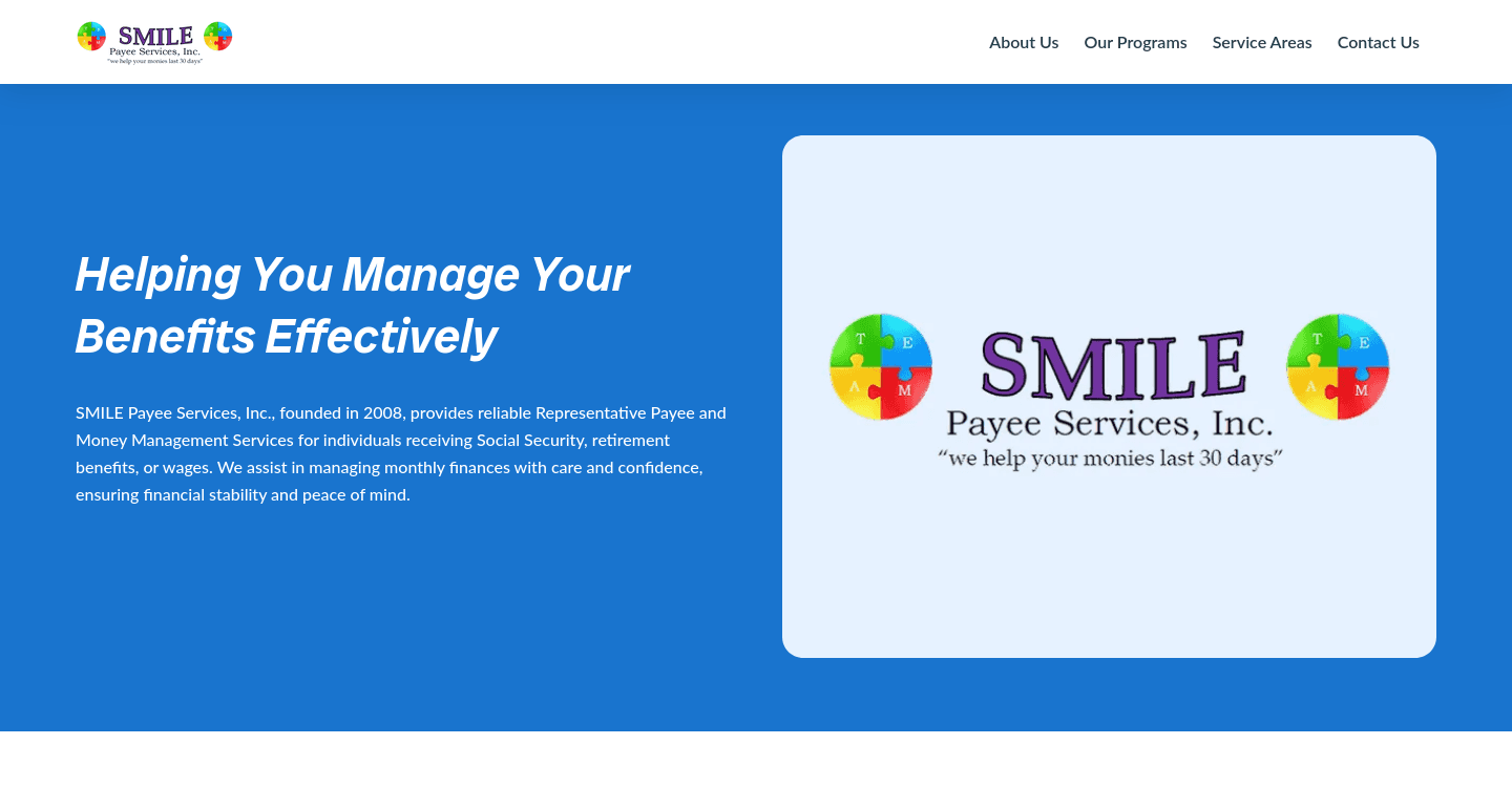 Smile Payee Services screenshot